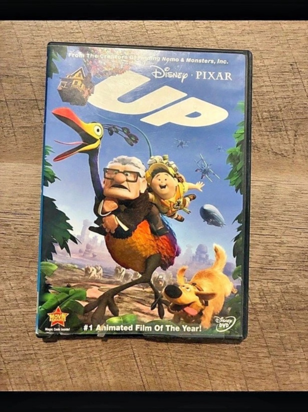 Disney Pixar Up DVD Movie Case